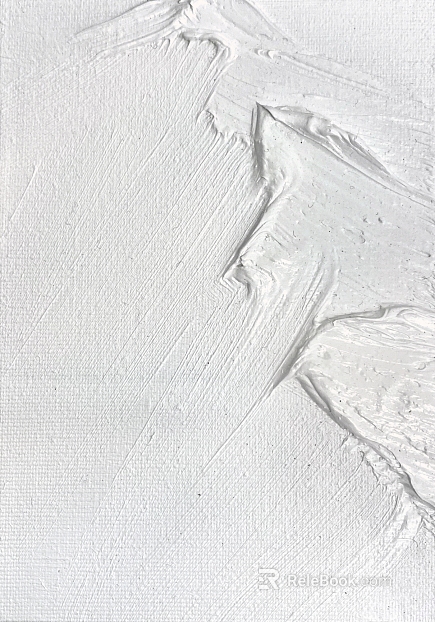 White Textured Art Paint Wall Decoration texture