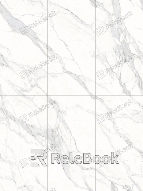 Running Water Pattern Marble, featuring fluid, undulating veins in soft gray and white tones against a creamy backdrop, evoking the serene movement of water over stone.