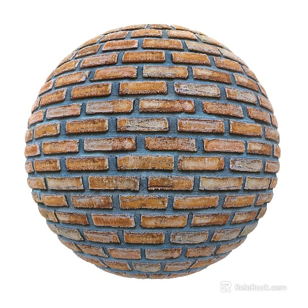 Brick wall PBR texture