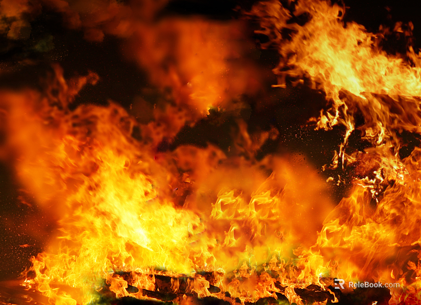 Flame texture