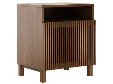 Deep Walnut Simple Style Bedroom Bedside Table texture (ID:ffaeh965736)