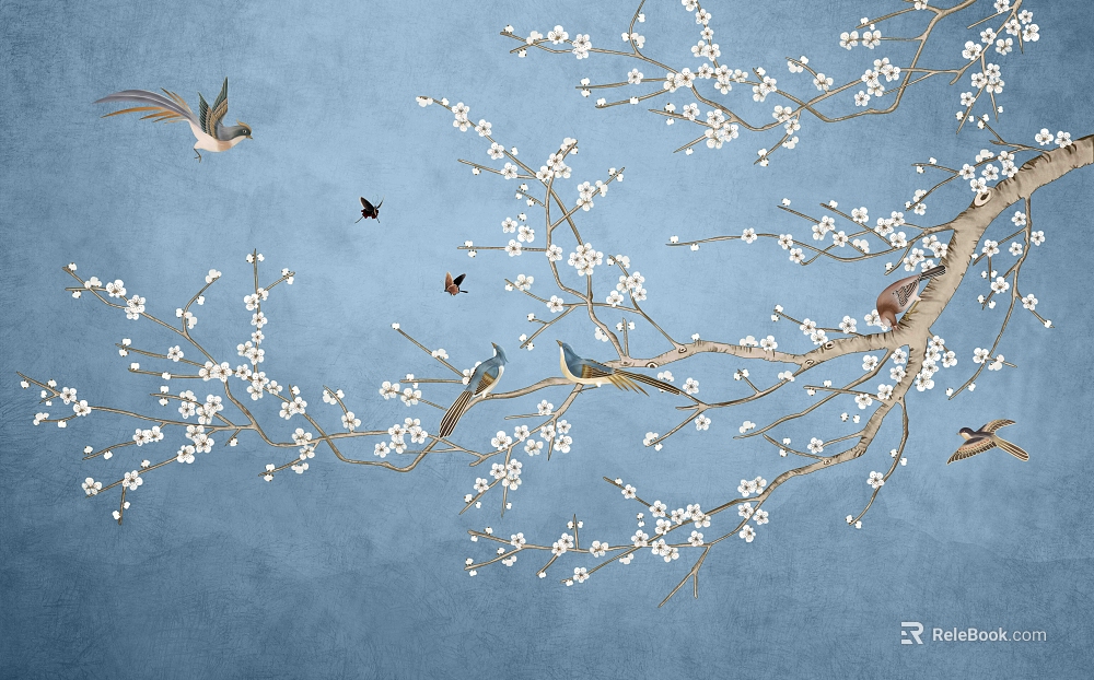 animal and plant pattern texture