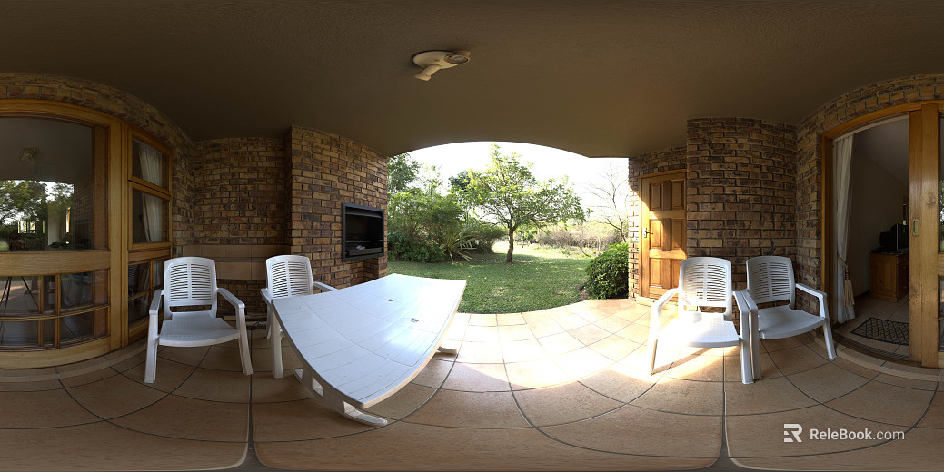 Indoor Living Room HDR texture