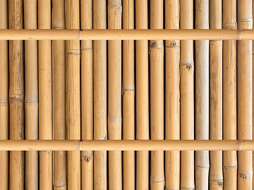 Light yellow bamboo wall partition texture (ID:ffaeh807476)