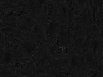 Black black and white bump texture wall decoration 3d model