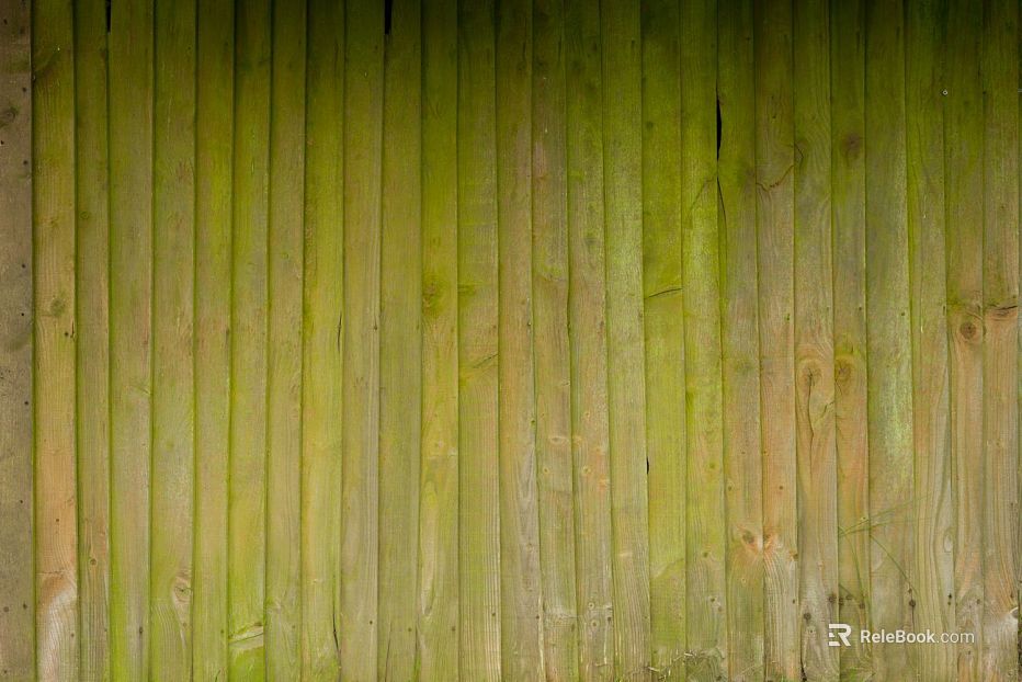 Wooden plank flooring green texture