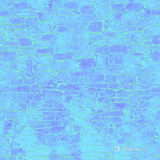 Blue purple art brick wall background wall texture