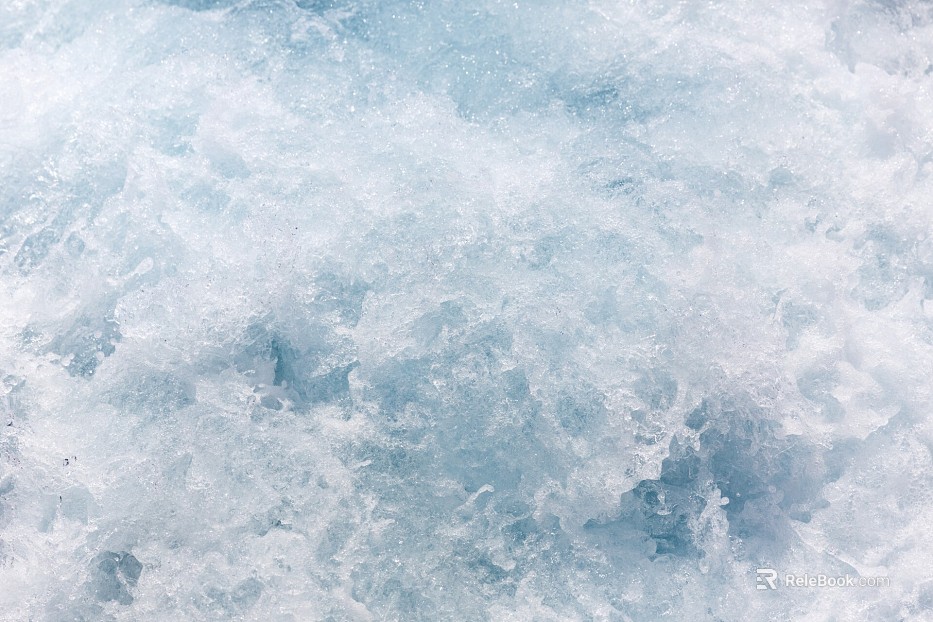 Ice texture
