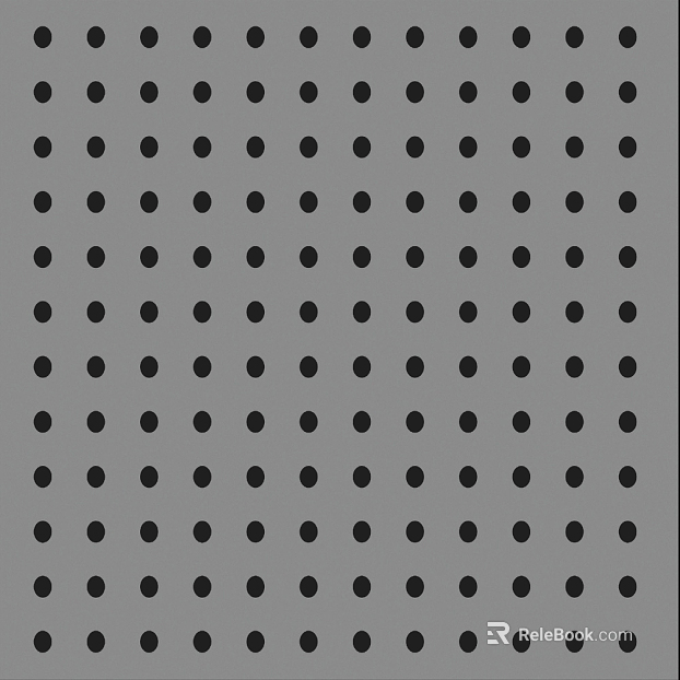 Perforated plate texture