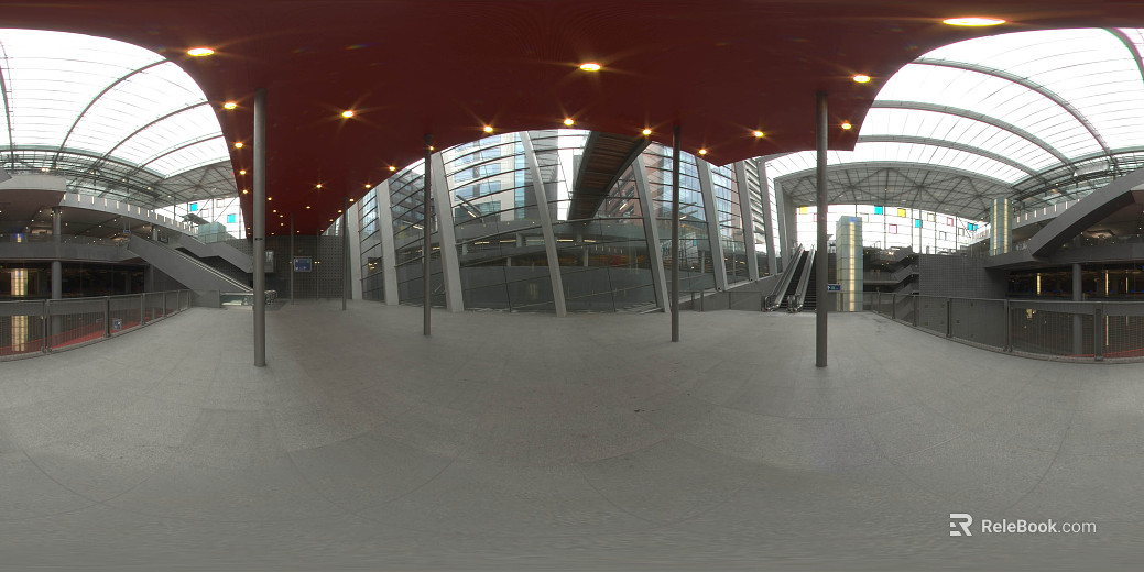 Mall Hall Daytime HDR texture