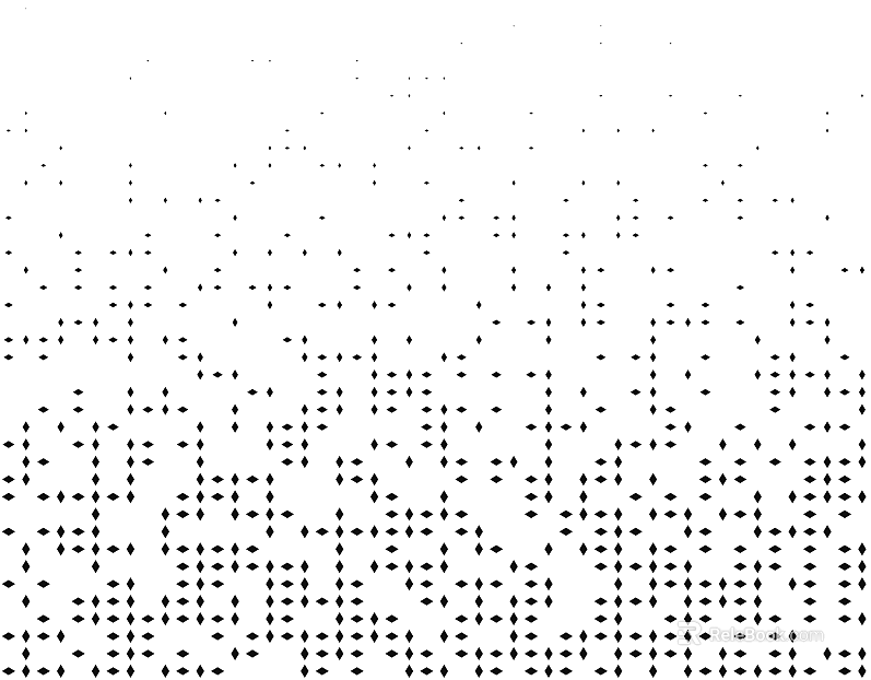 Rhombic gradient regular arrangement of metal punching aluminum plate texture