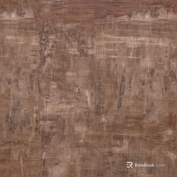Retro Tan Ruffed Wood Wall Finish texture