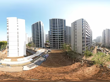 HDR City Community Panorama 3d model