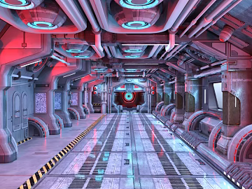 Screen material 3d model
