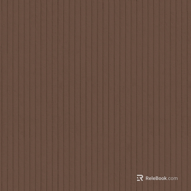 Brown Vertical Stripe Fabric Wall Soft texture