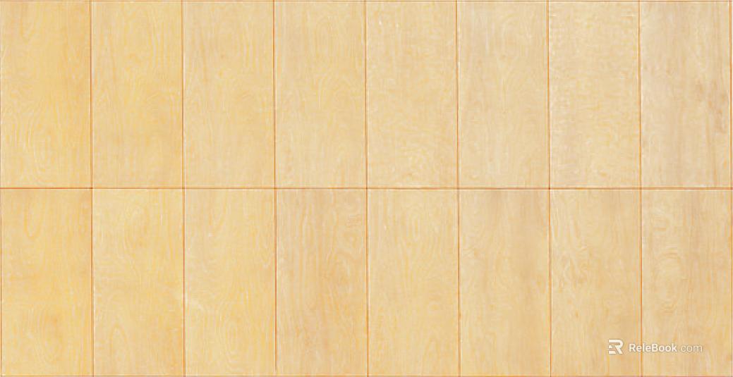 Warm yellow wood grain tile living room floor tile texture
