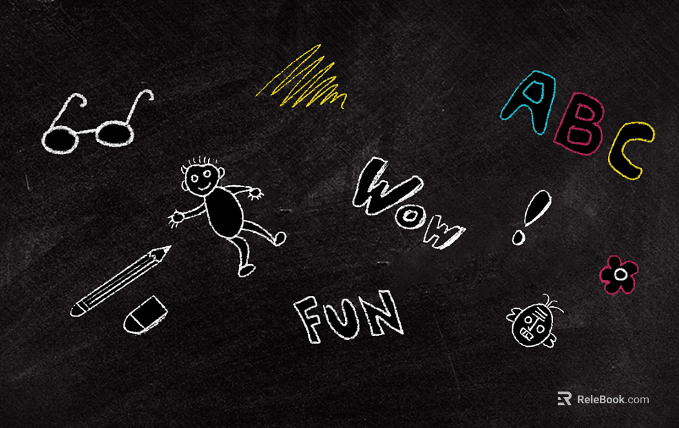 blackboard painting texture
