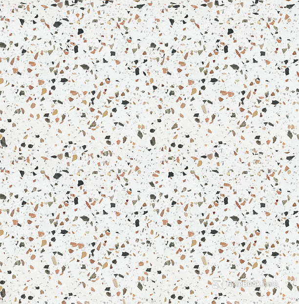 Nordic terrazzo texture