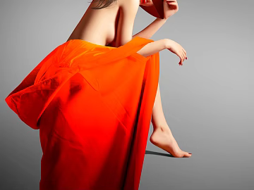 figure painting 3d model