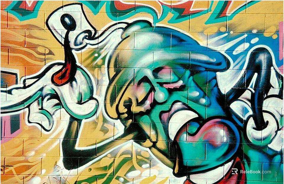 Wall painting texture