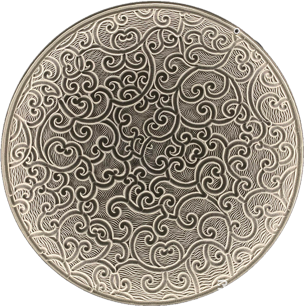 Round carpet texture