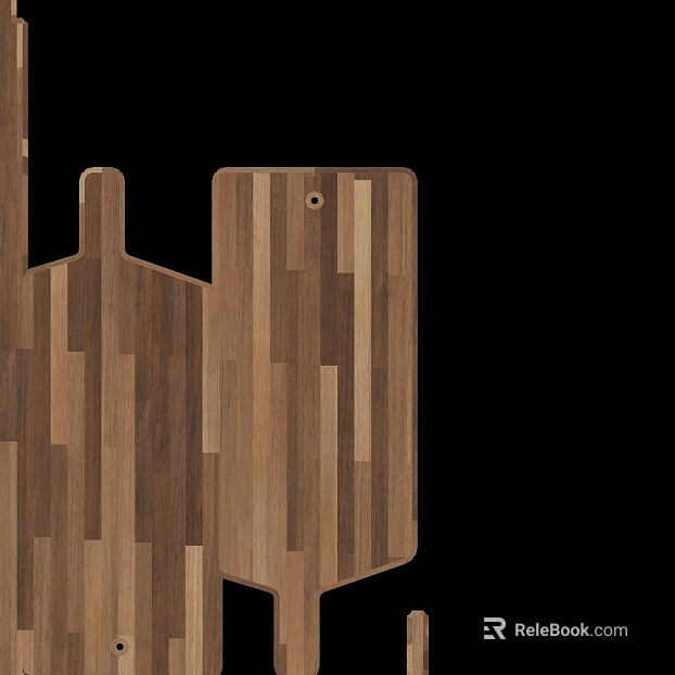 Light Brown Solid Wood Splicing Chopping Board texture