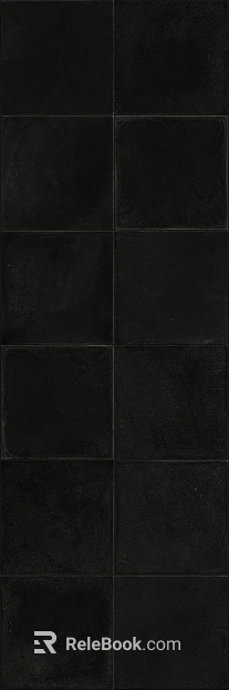 Black Matte Plaid Tile Kitchen and Bathroom Floor Tile texture