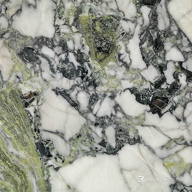 Ice pattern marble cold emerald texture
