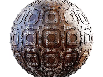 Do old metal PBR texture (ID:ffach676594)