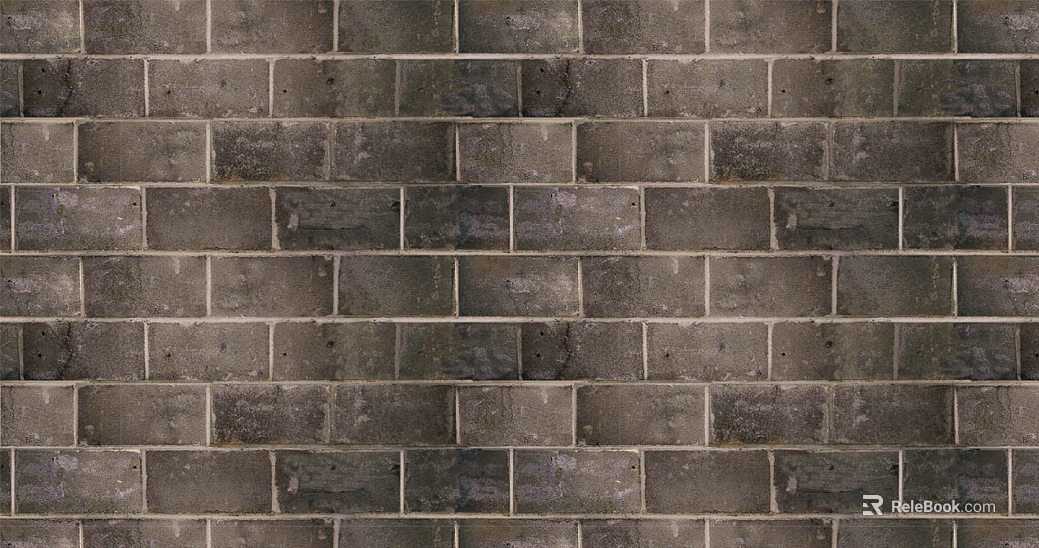 Middle ancient style gray wall brick texture