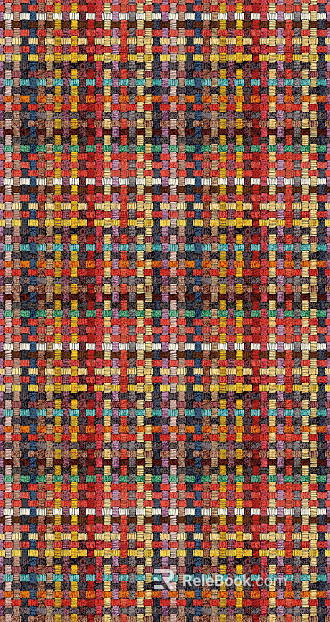 geometric carpet texture