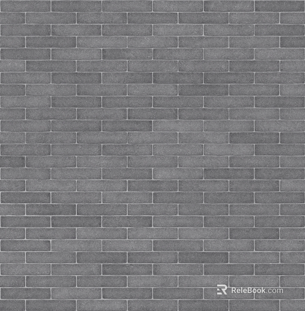Brick wall gray I-word stone texture