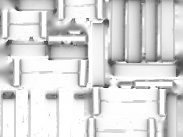 Black and white industrial wind concave-convex metal component texture (ID:ffaeh106439)
