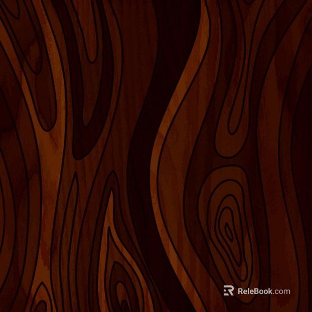 Dark brown art wood grain furniture finish texture