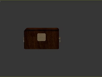 Dark brown solid wood storage box texture (ID:ffaeh251101)