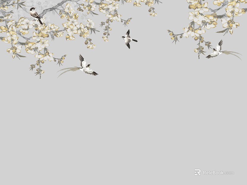 animal and plant pattern texture