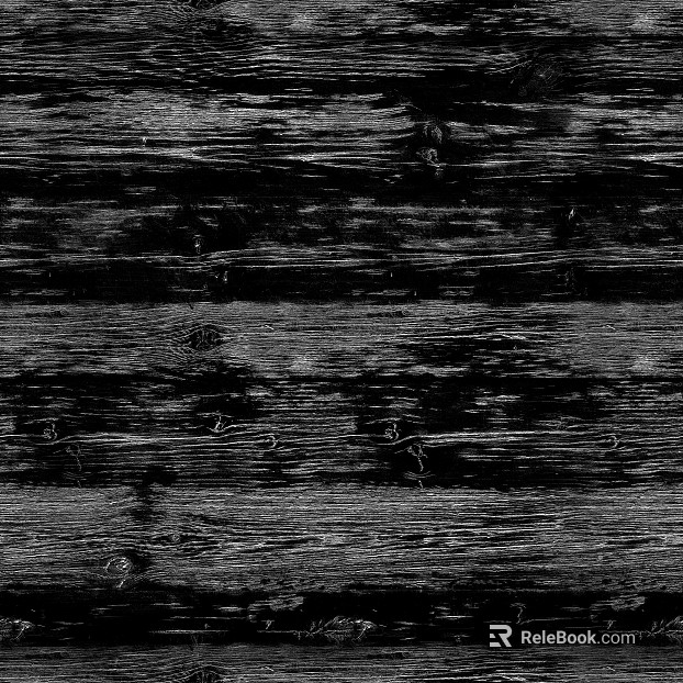 Wood grain black and white bump texture
