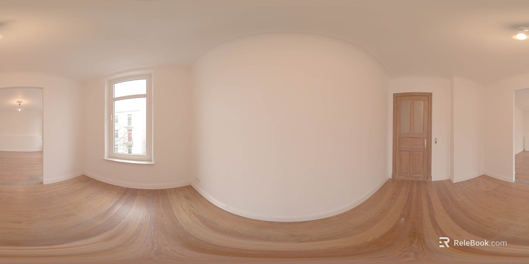 Indoor minimalist residential space HDR texture