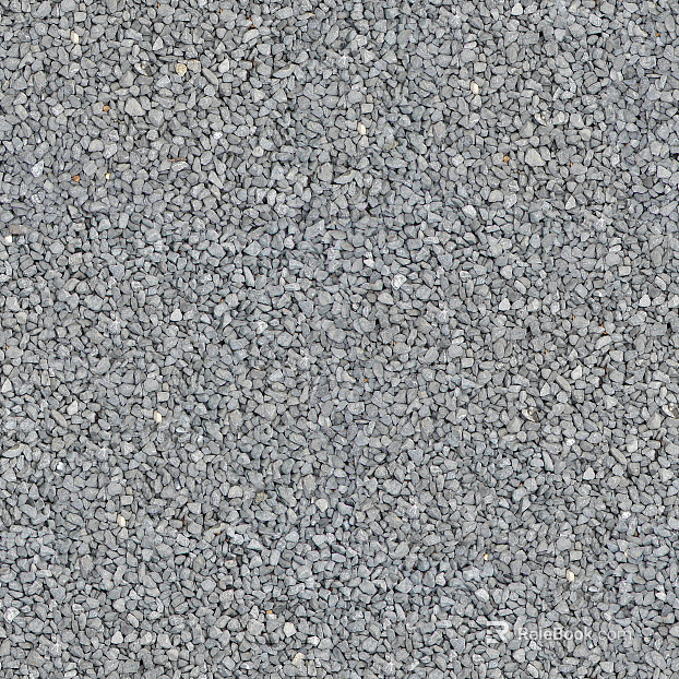 Ground gravel texture