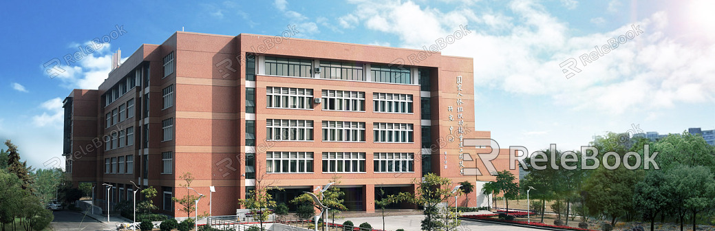 The image showcases an exterior view of a modern, industrial building with large glass windows and steel beams, set against a cloudy sky, evoking a sense of urban strength and resilience.