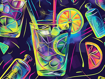 Cocktail wallpaper wallpaper pattern wallpaper texture (ID:ffach240693)