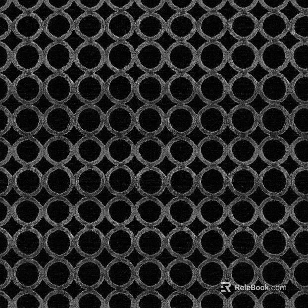 Black gray circle pattern fabric soft fabric texture