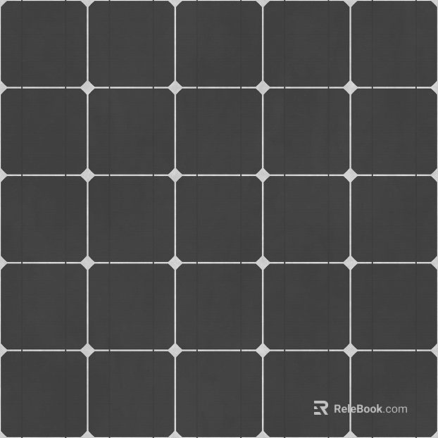 Dark gray plaid tile for kitchen and bathroom wall texture