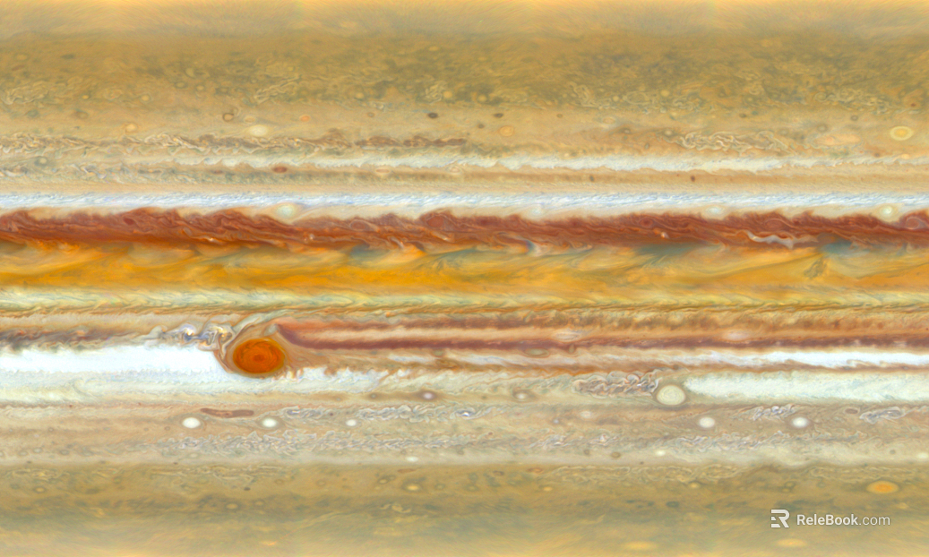 Jupiter wood grain texture