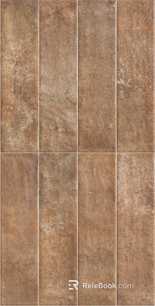 Orange Retro Strip Art Brick texture