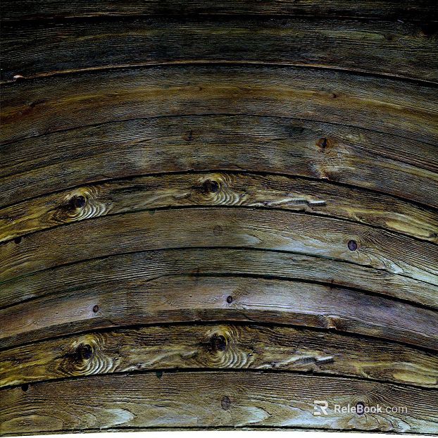 Vintage tawny old wood wall decoration texture