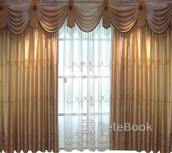 Curtains texture