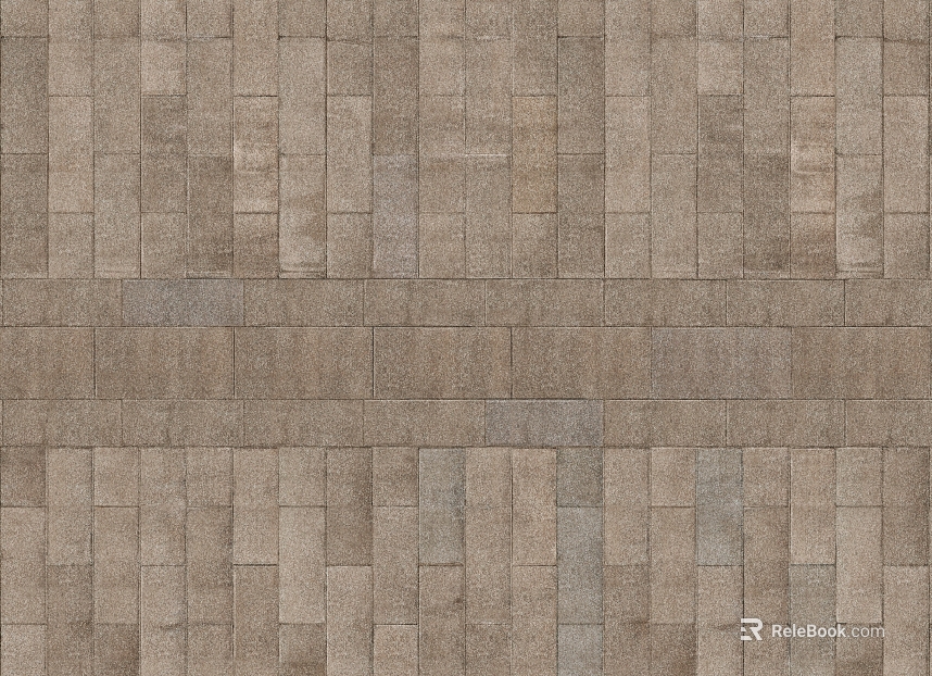Light Curry Imitation Stone Brick Ground Paving texture