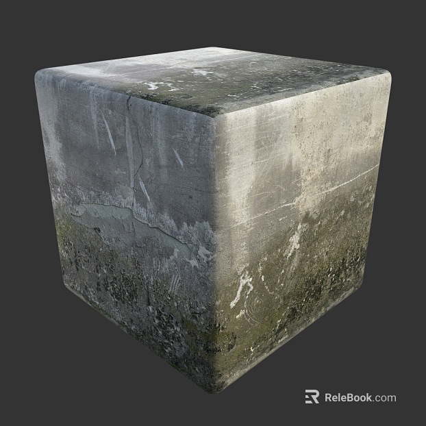Wall stain PBR texture