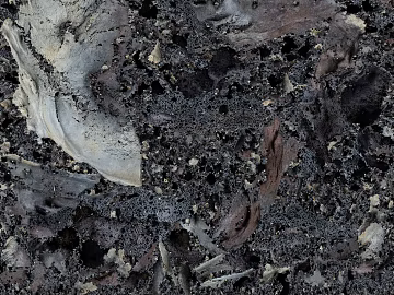 Dark Ash Black Volcanic Stone Outdoor Pavement texture (ID:ffaeh181939)